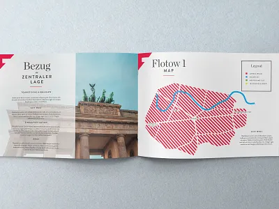 Flotow Brochure concept booklet branding brochure design business brochure design concept developement map design modern brochure real estate brochure typography