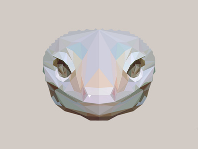 Low poly gecko animal eyes gecko geometric graphic head illustration image isolated lines low low poly object pastel polygon pow poly rectangle smile style symbol