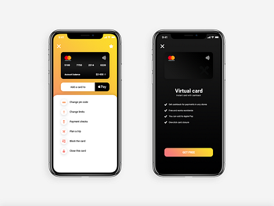 Online banking app adobe bank app creative cloud currency exchange debit card iosapp iphone iphonexs mobile app online banking photoshop raiffeisen recreate redesign rethink send money ui ui ux ux wallet