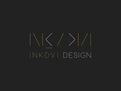 Inkdvi brand brand and identity branding code dark design identity illustration ink inkdvi line art logo out line style vector