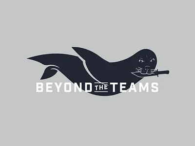Whatcya Lookin' At? branding illustration knife logo navy navy seal seal