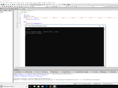 Checking vowel or consonant in C Programming c c programming programmer programming