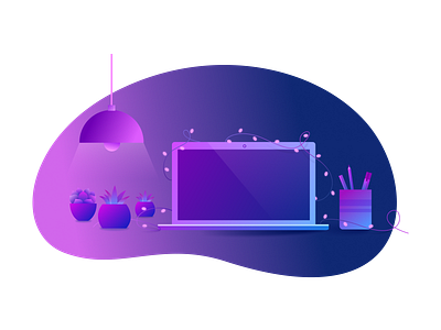 Workspace illustration design figma illustration ui vector web workspace