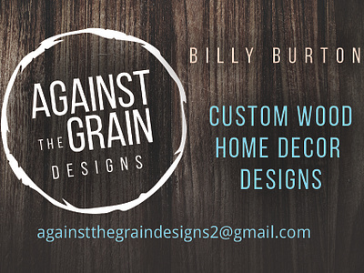 Against the grain Business card & logo Design branding design logo