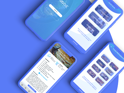 Foodie Fitness | UX/UI app design app ui fitness ui ux ux ui