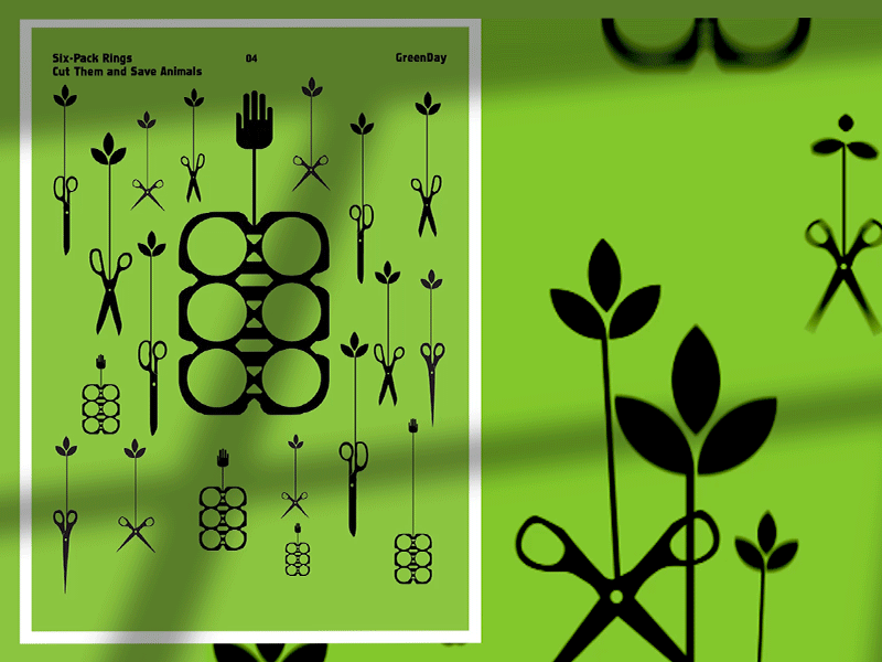 Six Pack Rings environmentalmovement greenday greenday2037