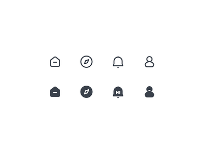 Icon ui，2d ui，illustrator，icon，portrait