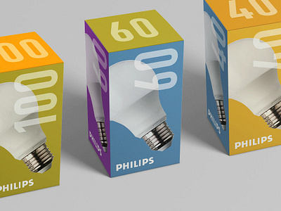 Philips Light Bulb Packaging design packagedesign