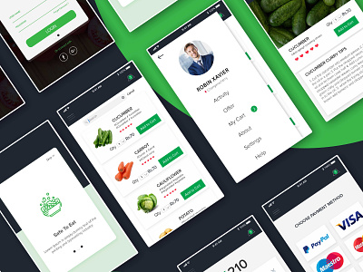 Online Grocery Shopping App 2019 adobe illustrator adobe xd app design grocery app grocery list login design mobile app photoshop shopping ui uiux