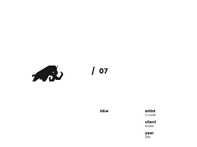 Frenetic games graphic design iconic logo logo design mammoth simple simple clean interface sport
