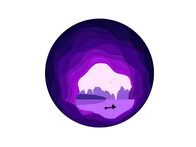 燥点插画—洞 design draw drawing illustration