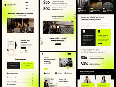 Web UI_Case Study agency website branding case study clean website design agency feature header hero landing page menu minimal modern motion graphics product design ui ui ux user experience ux web ui website
