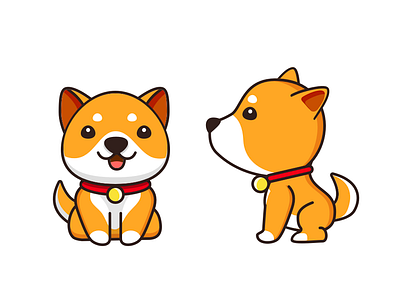 dog ui ux 图标 插图 设计