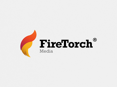FireTorch Media Logotype [Unused] clever goldenratio letter f logo logo design logotype smart unused