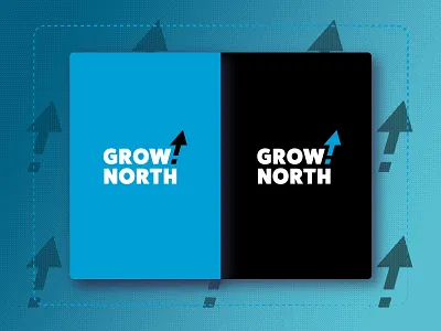 Grow North app branding design digital digital marketing flat icon identity illustration lettering logo podcast podcast art soundcloud type typography ui ux vector web