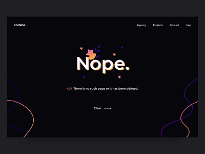 Page 404 404 creative dark dark art design illustration inspiration interface simple ui ux vector web