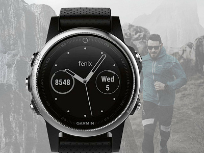 Garmin fenix 5s branding design garmin multisport