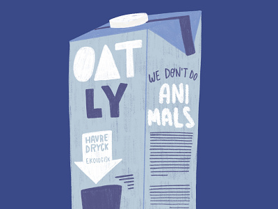 Oatly artist brand cute design ikea illustration illustration art milk milk carton milky oatly product product branding