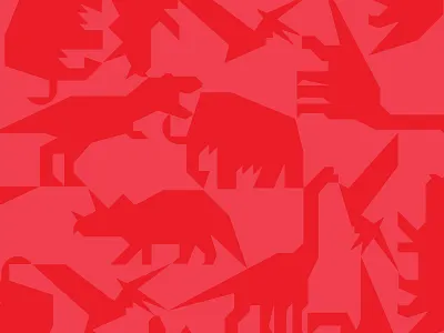 Dino-pattern dinosaurs icon icon design illustration pattern