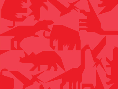 Dino-pattern dinosaurs icon icon design illustration pattern