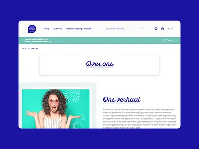 WeCare Website agence design desktop dnd ecommerce food magento mobile product responsive ui website wecare