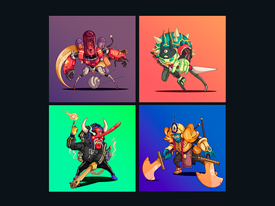 30 Days 30 Characters 13-16 character design character designer design freelance illustration peru