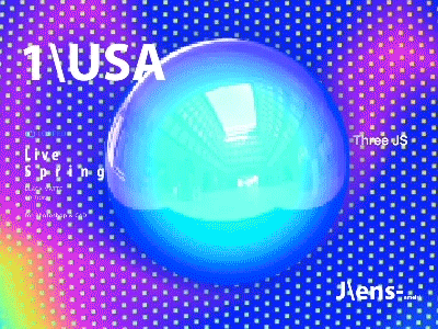 colour mixing c4d 彩条 设计