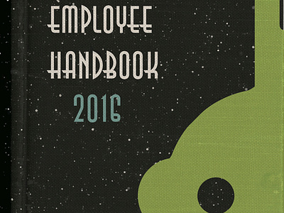 Moonbot Employee Handbook branding design space vintage