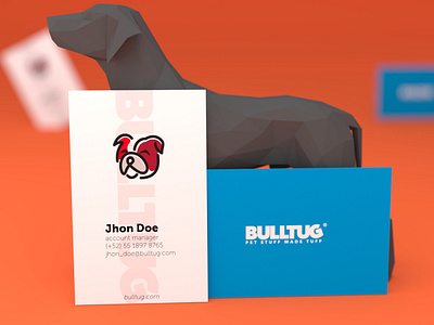 BULLTUG | Corprate Identity branding design dog identity logo mark pet