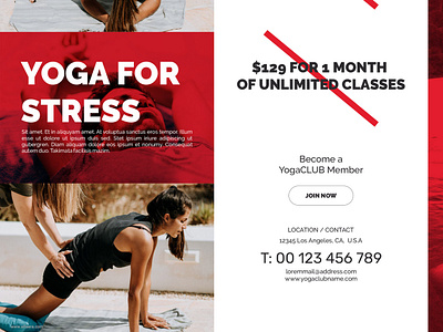 Tri-Fold Yoga Template CorelDraw alfaera coreldraw template tri fold unsplash yoga