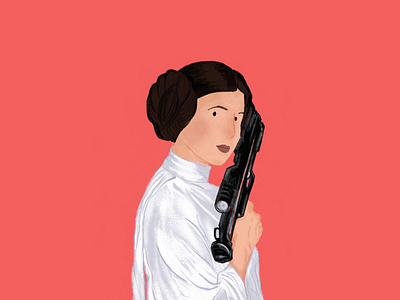 The General leia princess leia rebel girls star wars star wars art the general