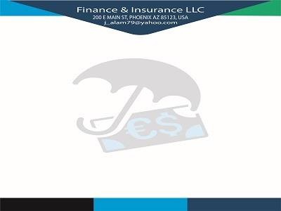 Finance & Insurance Letterhead branding design illustration letterhead vector