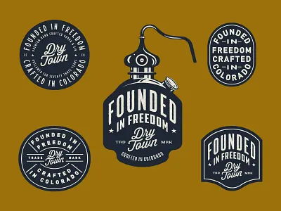 Apparel Concepts apparel badges craft spirits distillery gin type