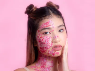 Kiramoon Brand Development adobe illustrator adobe lightroom adobe photoshop animation beauty branding c4d cgi colorful illustration minimal modern photography pink playful red rendering skincare typography uxui