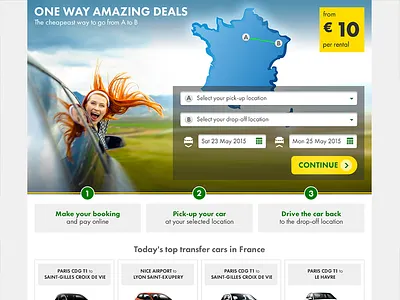 Landing Page Car Transfer Service Variation 1 art direction booking pod booking system desktop e commerce grid grid construction illustration price tag product ui ux