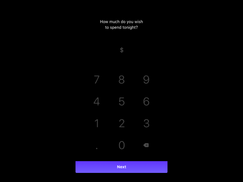 DateNightFinal_App вектор дизайн приложение