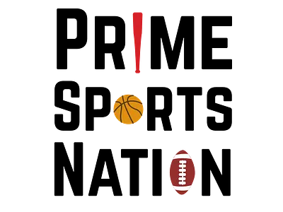 Prime Sports Nation (Logo) adobe illustrator branding design graphic design icon design illustration logo logo design logo design concept typography