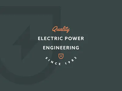 Engineering Badge badge badge design bold bolt brand branding engineer engineering lightning power quality shield simple vintage