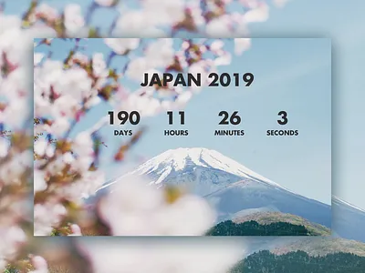 Countdown 014 dailyui design ui ux