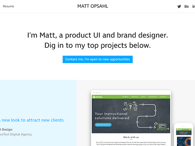 Portfolio Site Feedback? feedback portfolio portfolio design portfolio page ui web sites