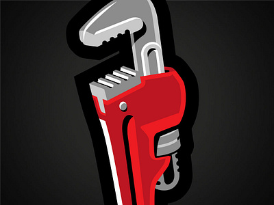 Monkey Wrench Illustration design illustration prelude.design