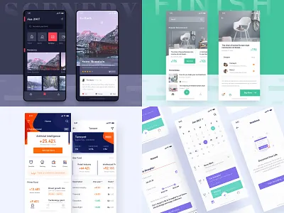 2019-TOP 4 app design icon logo ui ux