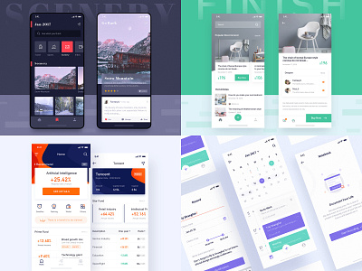 2019-TOP 4 app design icon logo ui ux