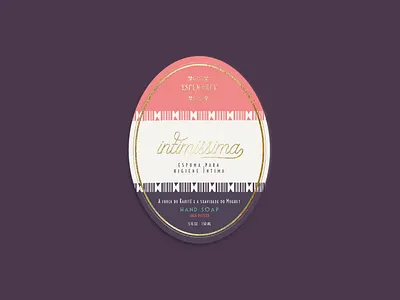 Label - Hand Soap Shea Butter brand branding graphic design identity packaging packaging design