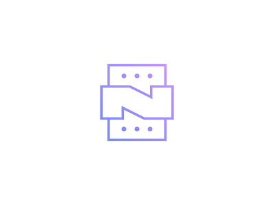 N + Chat bubble chat logo n talk