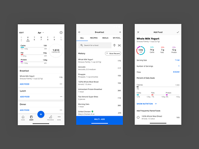 Sneak peek into our UI refresh myfitnesspal