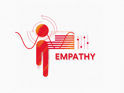 Empathy. abstract characer design flat graphic design illustration minimal ui vector