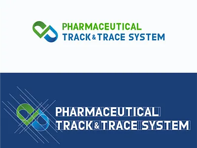 Pharmaceutical Track & Trace System drug logo logo design track and trace