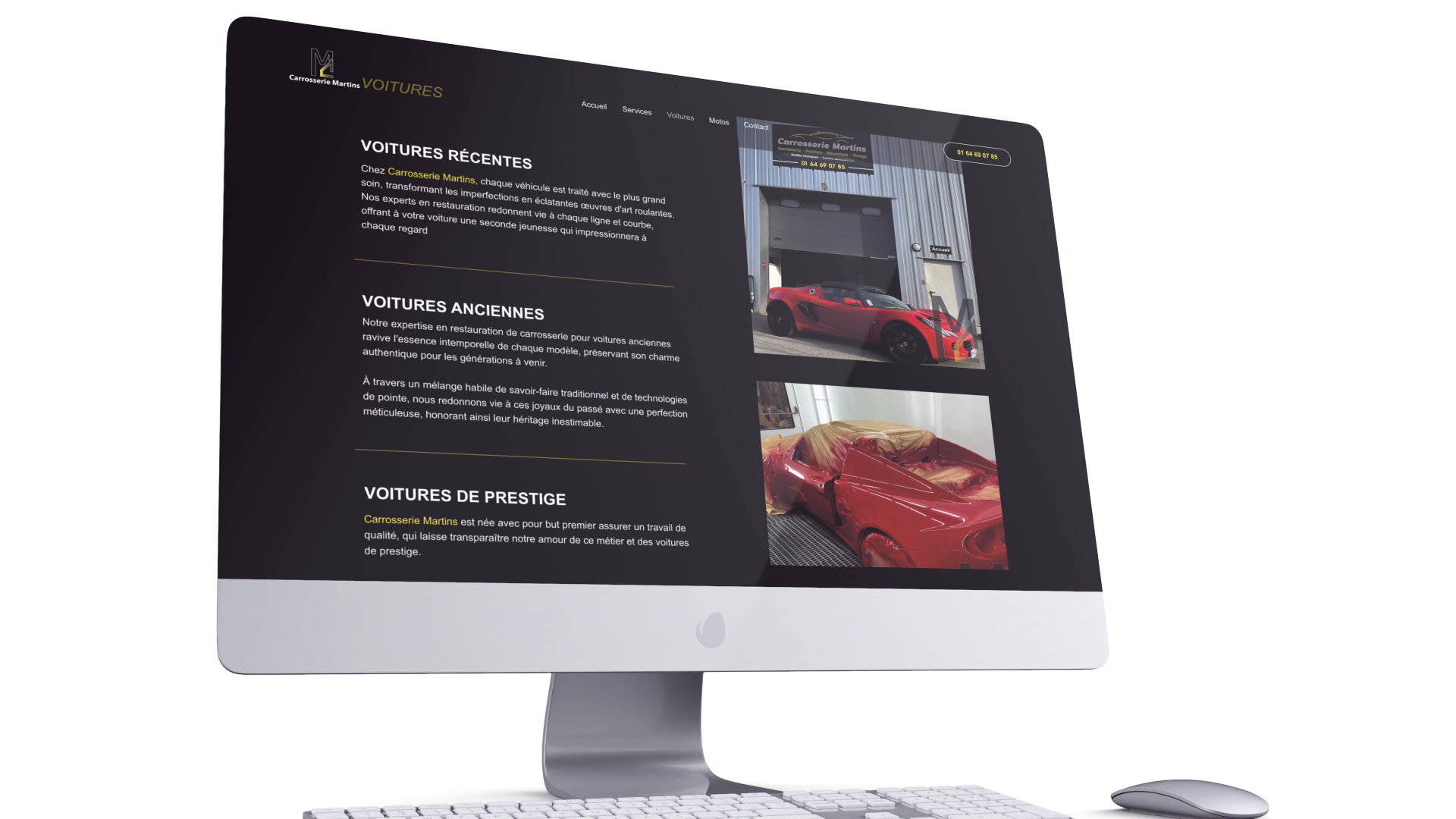 Example of Website Design & Development On Tilda