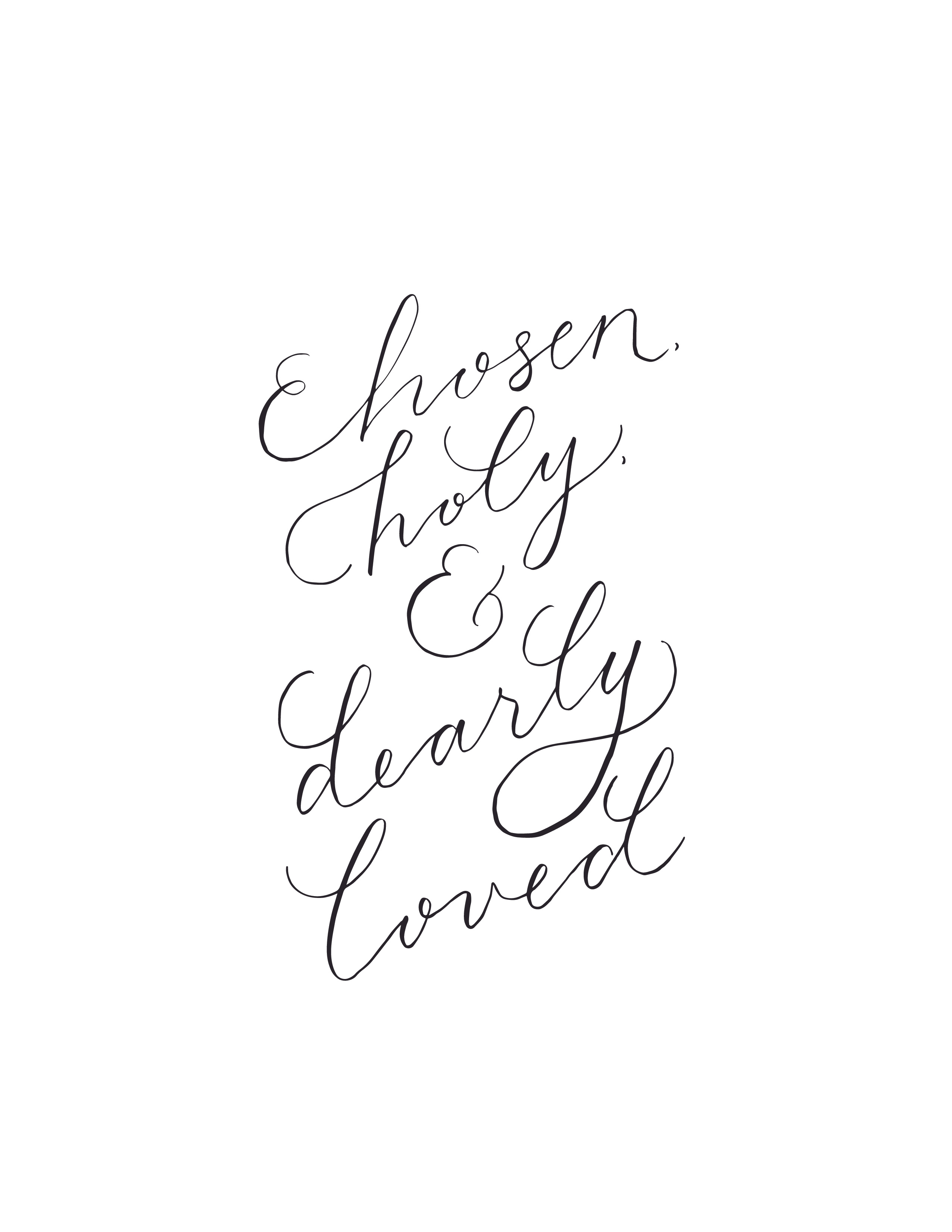 Hand Lettering Prints calligraphy hand lettering